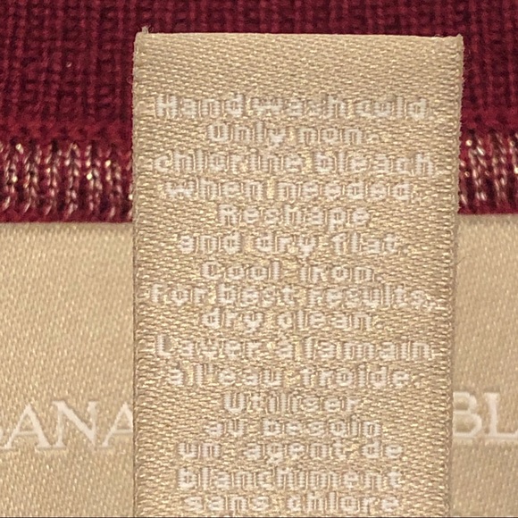 BANANA REPUBLIC | Red Cardigan 100% Merino Wool PS - Picture 8 of 15